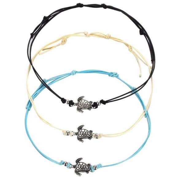 Women's Turtle Beach Foot Chain Anklets - Picture 5 of 6